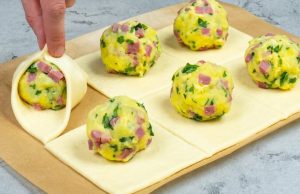 Jednoduchý recept na skvělé bramborové koule zabalené v listovém těstíčku!