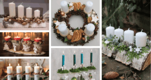 První adventní neděle už klepe na dveře: 20+ inspirativních dekorací pro vás!