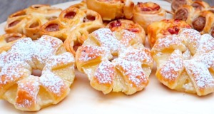 4 rychlé a chutné recepty z listového těsta – slané i sladké, s ingrediencemi, které máte doma! 4 rychlé a chutné recepty z listového těsta – slané i sladké, s ingrediencemi, které máte doma!