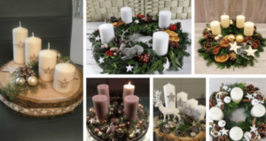 20+ inspirativních adventních věnců – Každý si vybere podle sebe!