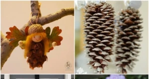 15+ okouzlujících vánočních dekorací z borovicových šišek, která Vás nadchnou – Inspirujte se!