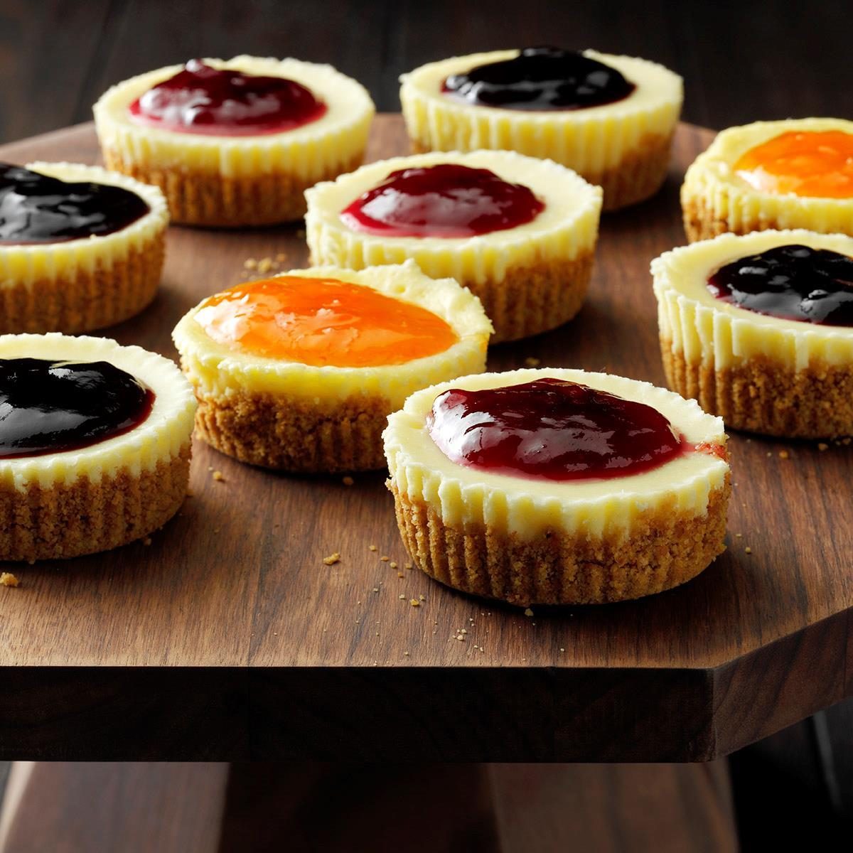 Mini cheesecaky s džemem: Jednoduchá a elegantní dezertní pochoutka