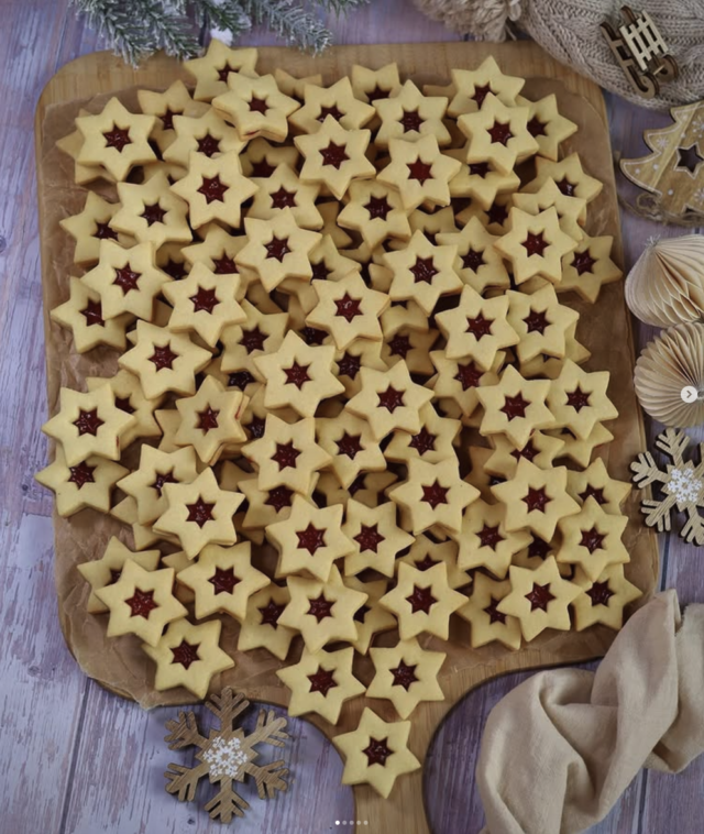 Linecké hvězdičky podle babičky