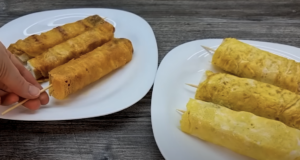 Originální párkové špízy obalené v sýru a omeletě: Chutná inspirace na party Originální párkové špízy obalené v sýru a omeletě: Chutná inspirace na party