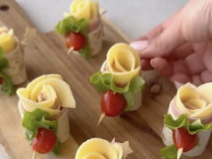 Tortillové růže – elegantní a jednoduché pohoštění na každou oslavu