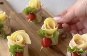 Tortillové růže – elegantní a jednoduché pohoštění na každou oslavu