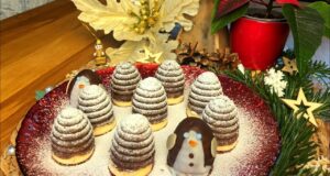 Vosí hnízda s krémem z vaječného likéru, která by neměla chybět na svátečním stole Vosí hnízda s krémem z vaječného likéru, která by neměla chybět na svátečním stole