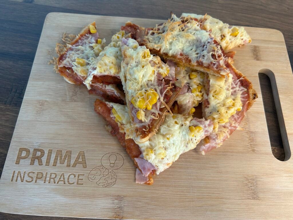 Rychlá a chutná pizza z toastového chleba