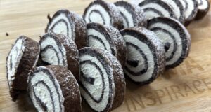 Kakaová roláda s mascarpone bez mouky