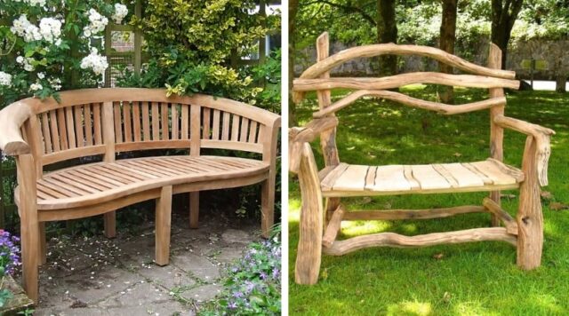 Dřevěná lavička do každé zahrady: 40+ elegantních a inspirativních nápadů pro stylový relax ve vašem exteriéru Dřevěná lavička do každé zahrady: 40+ elegantních a inspirativních nápadů pro stylový relax ve vašem exteriéru