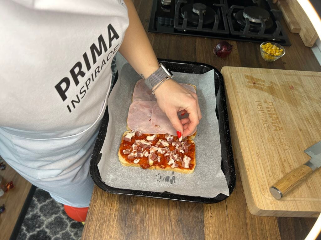 Rychlá a chutná pizza z toastového chleba