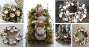 Vaječné skořápky letos určitě nevyhazujte – Inspirace a nápady na velikonoční dekorace!