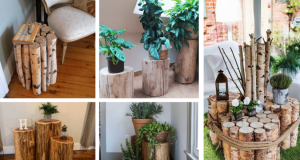 20+ super dekorací z opracovaného dřeva – Pusťte se do tvoření í vy!