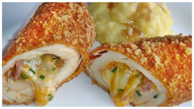 plněné kuřecí prsa