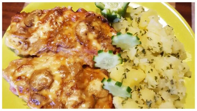 plněné vepřové kotlety