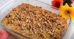 Jednoduchý recept na skvělý zdravý koláč s jablky!