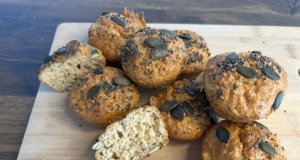 Zdravé ovesné houstičky s cottage sýrem – jednoduchý recept plný bílkovin