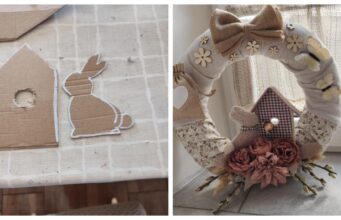 Vytvořte si jarní věnec pomocí kartonu: Návod krok za krokem, který zvládne každý