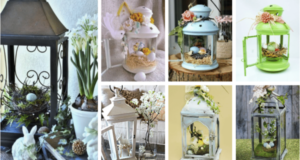 Lucerna, jako krásná a elegantní ozdoba na velikonoční stůl – Inspirujte se tímto nápadem!