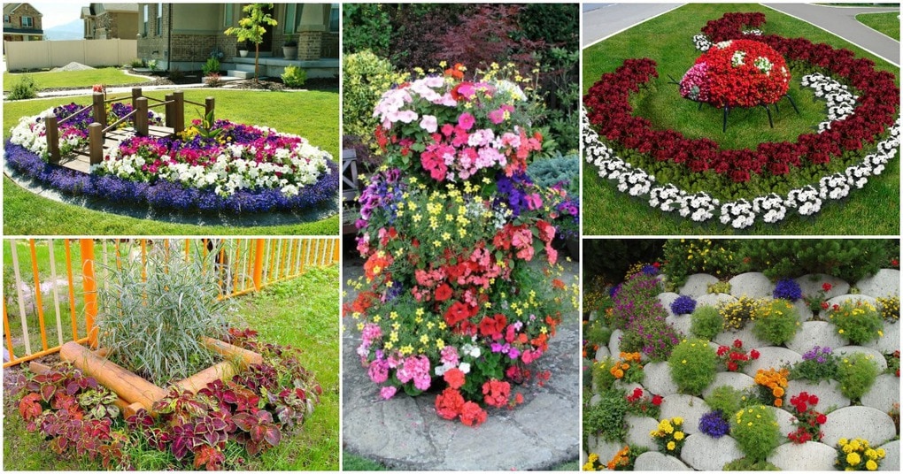 Netradiční květinové záhony vyrobené s láskou a kreativitou - vytvořte si vlastníma rukama kousek ráje