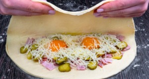 Bleskurychlá pizza kapsa z listového těsta: Skvělá chuť, minimum námahy!