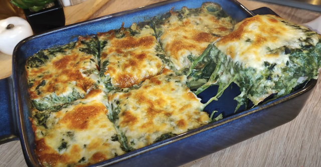 Zapečené brambory se špenátem a sýrem – jednoduchý a chutný recept Zapečené brambory se špenátem a sýrem – jednoduchý a chutný recept