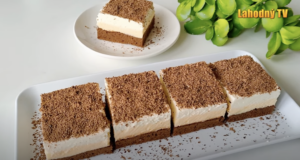 Oblíž prst řezy – neodolatelný čokoládovo-vanilkový dezert s mascarpone Oblíž prst řezy: Čokoládovo-vanilkový dort s mascarpone a šlehačkou
