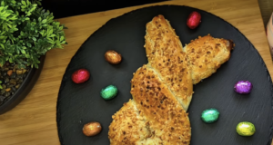 Zajíček z listového těsta s ořechovou náplní a kondenzovaným mlékem: Sladká pochoutka nejen na Velikonoce