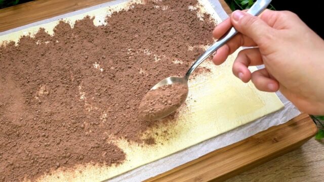 Stačí Vám listové těsto a kakao - Rychlé a chutné občerstvení