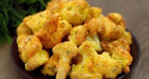 Jednoduchý recept na smažený květák v sýrovém těstíčku!
