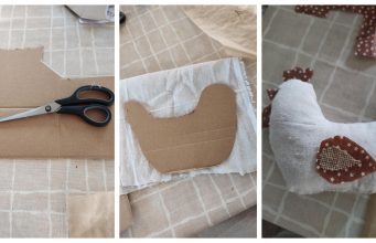 Jarní dekorace: Vytvořte si snadno slepičku z kartonu a vaty