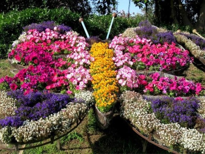 Netradiční květinové záhony vyrobené s láskou a kreativitou - vytvořte si vlastníma rukama kousek ráje