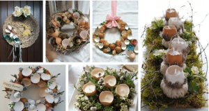 Krásné velikonoční dekorace ze starých vaječných skořápek – Inspirujte se!