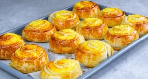 Občerstvení připravené za 20 minut – Recept na nadýchané sýrové šneky!