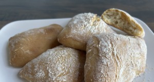 Domácí ciabatty bez hnětení: Nejjednodušší recept s dokonalým výsledkem
