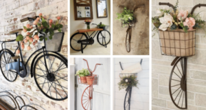 Inspirace na originální dekoraci k vám domů – Využijte starý bicykl tímto skvělým způsobem!
