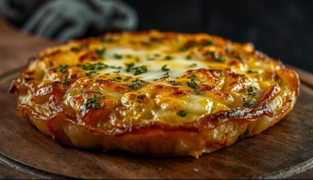 Rustikální bramborová omeleta s cibulkou - poctivá a voňavá klasika Rustikální bramborová omeleta s cibulkou - poctivá a voňavá klasika