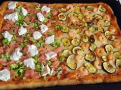 Letní pizza s cuketou, krevetami a lososem: Neodolatelná kombinace chutí