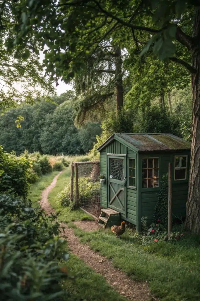 Jedinečné barvy kurníku, které promění vaši zahradu v pohádkové místo