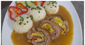 Domácí vepřová roláda s lahodnou náplní a bohatou šťávou: Perfektní recept