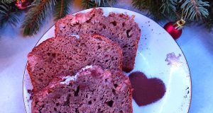 Banánový chléb z celozrnné špaldové mouky s medem a liči