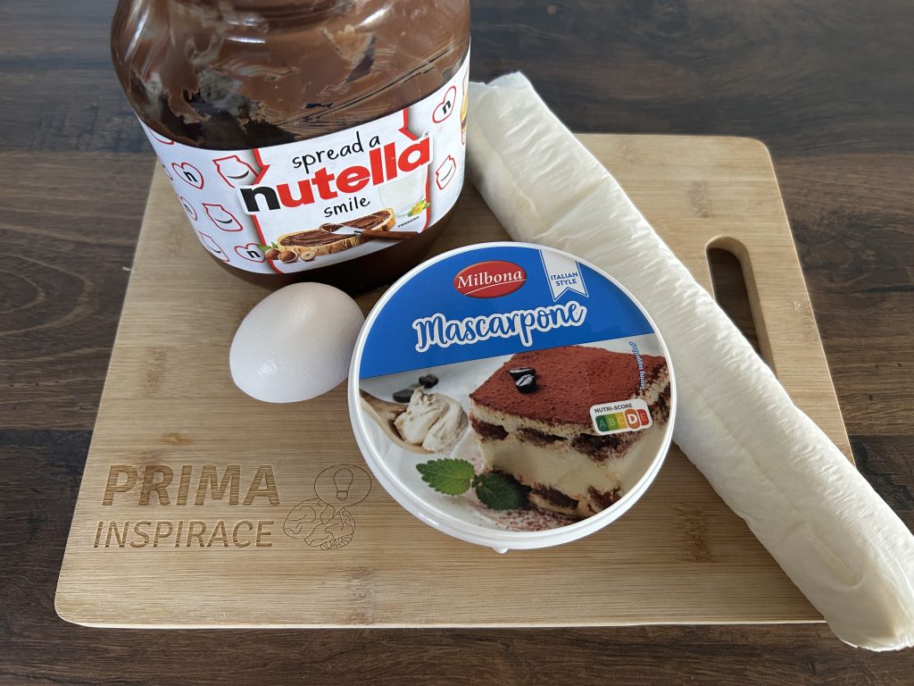 Listové koláčky plněné nutellovo-mascarpone krémem, které si zamilujete