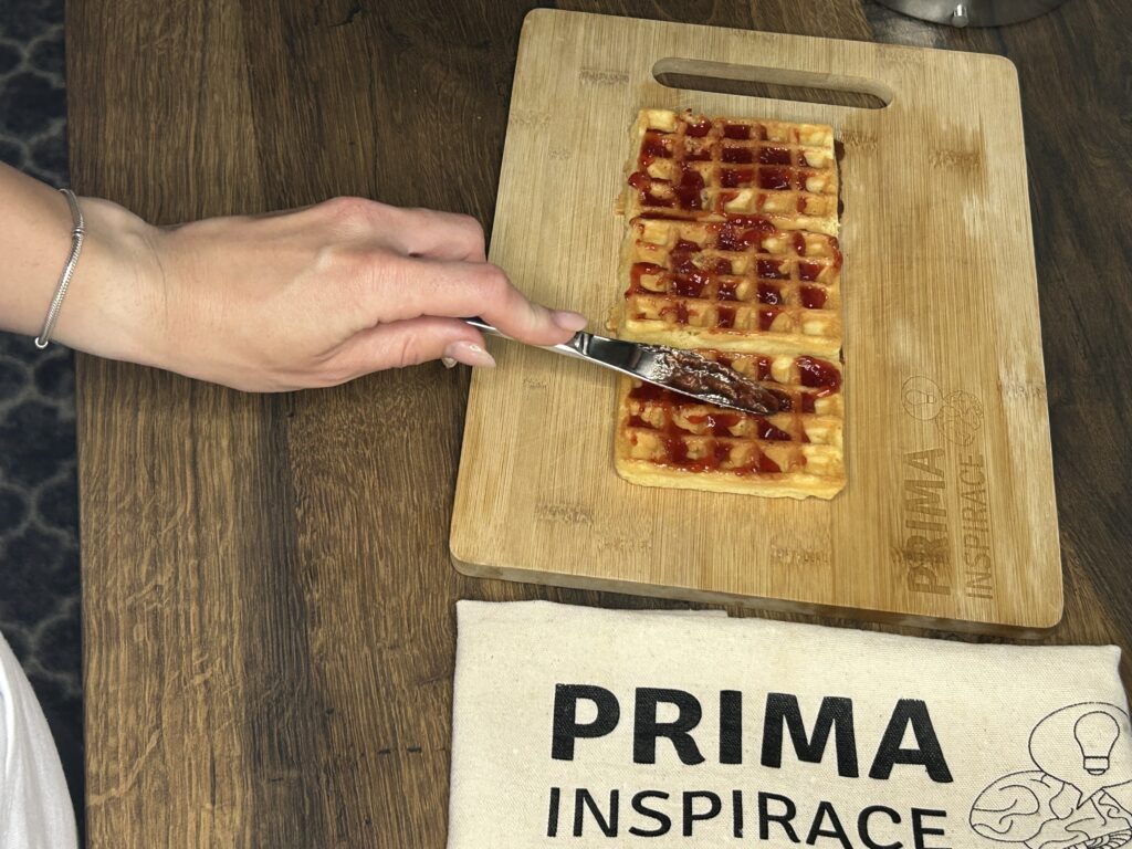 Plněné vafle s mascarpone a borůvkami – dokonalý letní dezert bez námahy