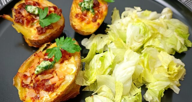 Recept na plněné brambory