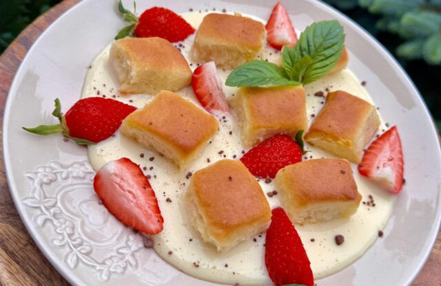 Recept na úžasné buchtičky s vanilkovým krémem