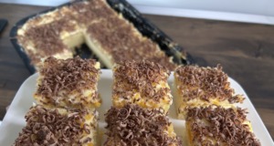 Smetanový třepaný koláč s mandarinkami: Rychlý a snadný recept na osvěžující moučník Smetanový třepaný koláč s mandarinkami - rychlý, snadný a osvěžující