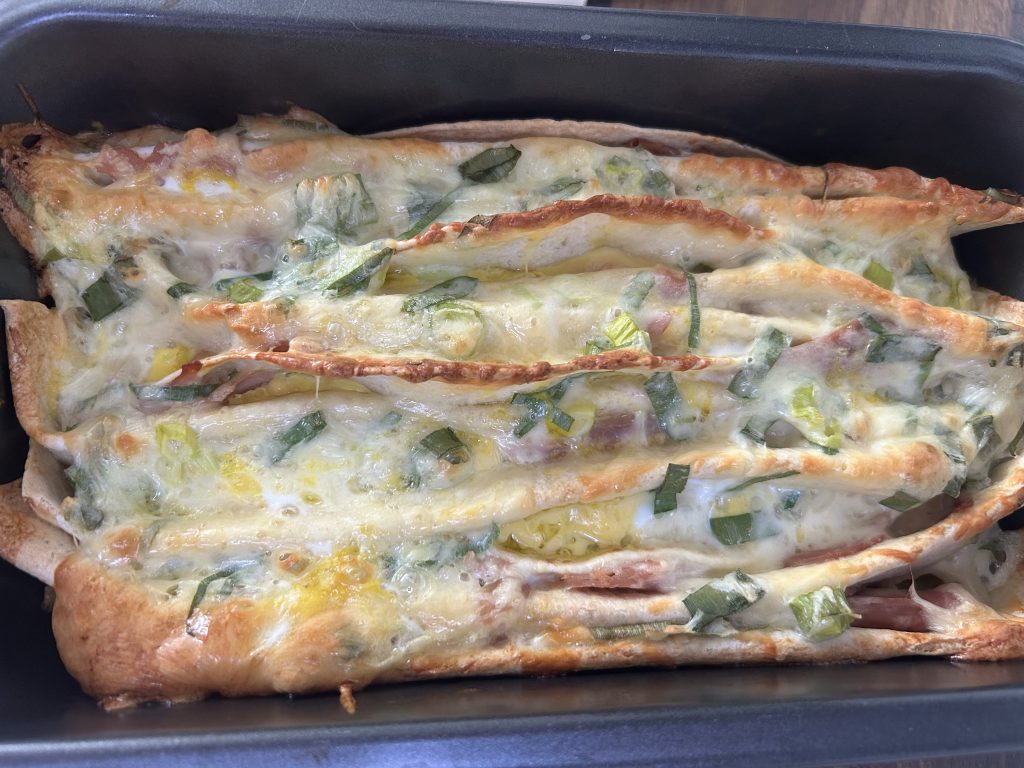 Zapečené „vejárkové“ tortilly - recept, který musíte vyzkoušet!