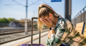 Kontroluje mi telefon. A já se bojím znovu odejít