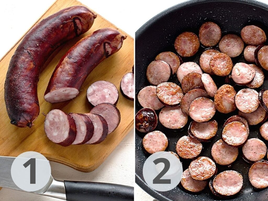 Zelňačka s klobásou a bramborami: Tradiční česká polévka plná chuti