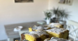 Dvoubarevný koláč se Salkem – vláčný, jemný a hotový raz dva! Dvoubarevný koláč se Salkem: Vláčný dezert, který zvládnete do půl hodiny
